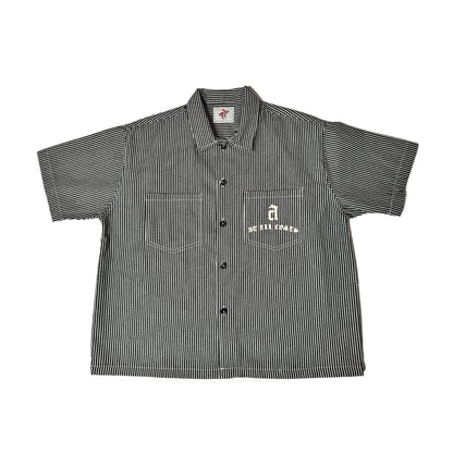 Black and white workers tee￼