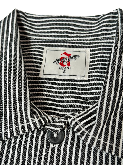 Black and white workers tee￼